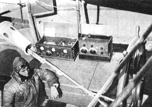 Biagi mit den Notfunkgeräten