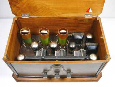 Bild1.3 - Röhrenempfänger Firma SABA - Baujahr 1927